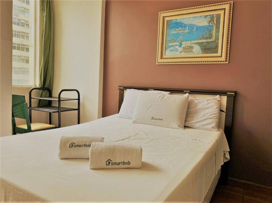Apartamento Com Dois Quartos Na Orla De Copacabana Rio de Janeiro Buitenkant foto