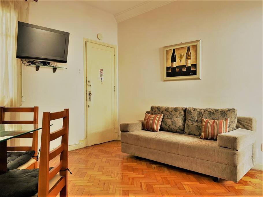 Apartamento Com Dois Quartos Na Orla De Copacabana Rio de Janeiro Buitenkant foto